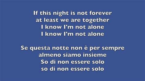 alone traduzione